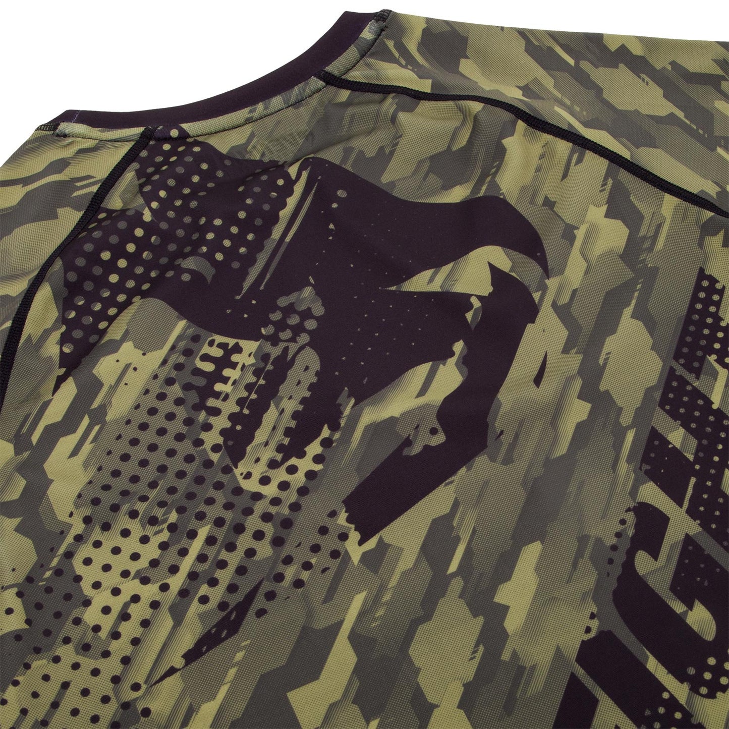 Venum Tecmo Rashguard - Long Sleeves - Khaki
