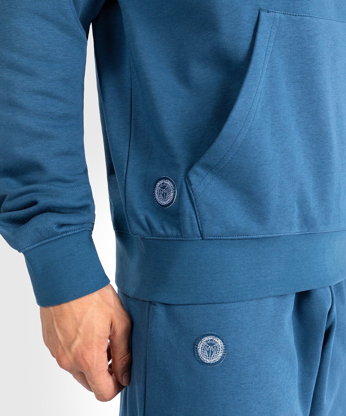 Sweat À Capuche pour Hommes Venum Vortex XL - Bleu Marine