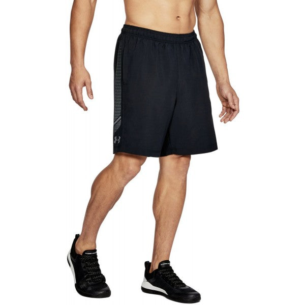 Short Under Armour Woven Graphic - Noir