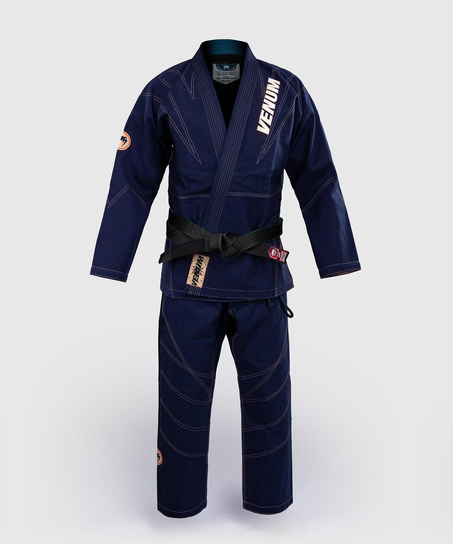 Venum Elite 5.0 - 450 - Brasilian Jiu Jitsu Gi - Marine
