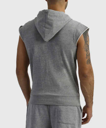 Leone Boxing Sleeveless Sweat - Grey