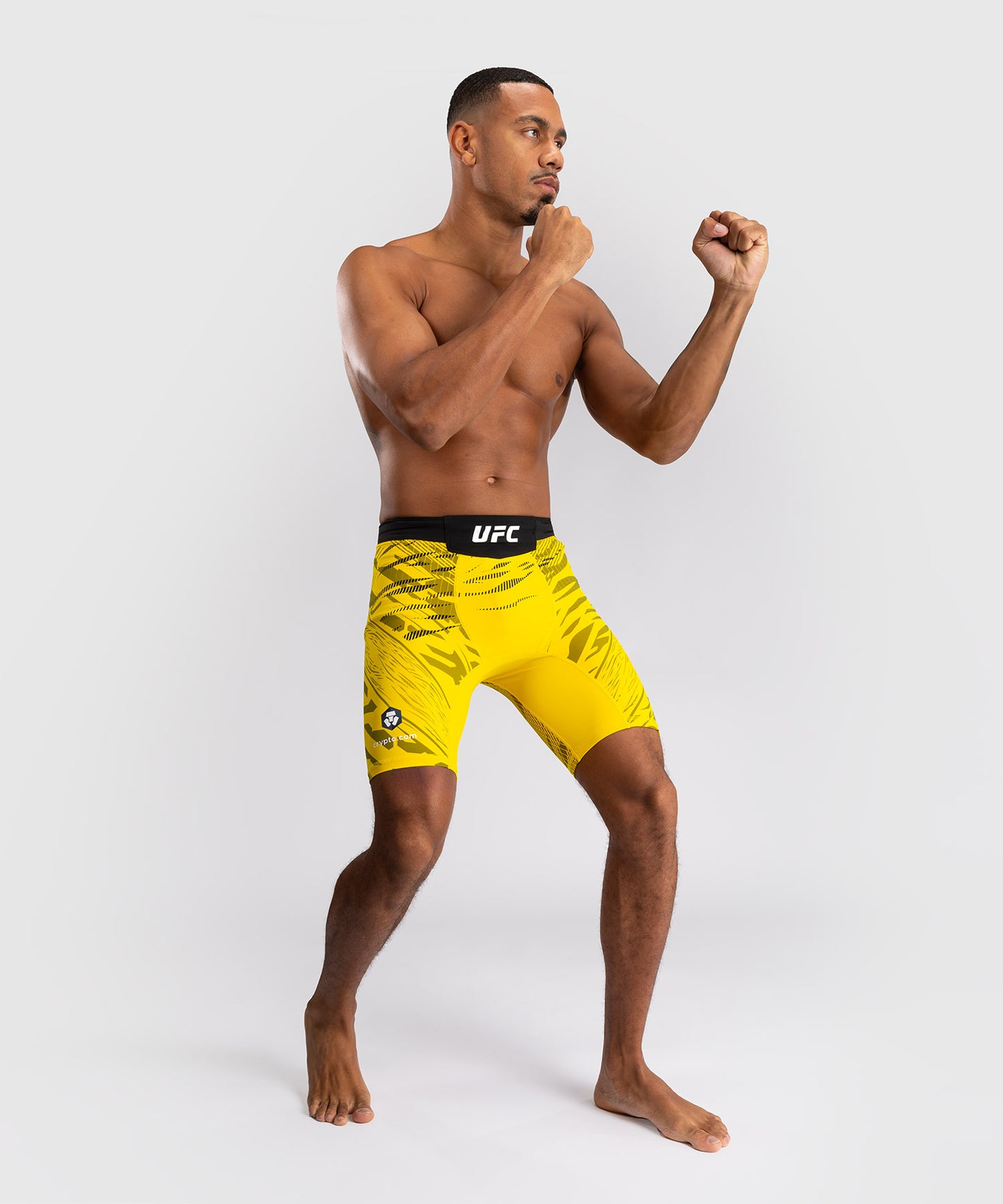 UFC Fusion by Venum Authentic Fight Night Herren Vale Tudo Shorts - Gelb