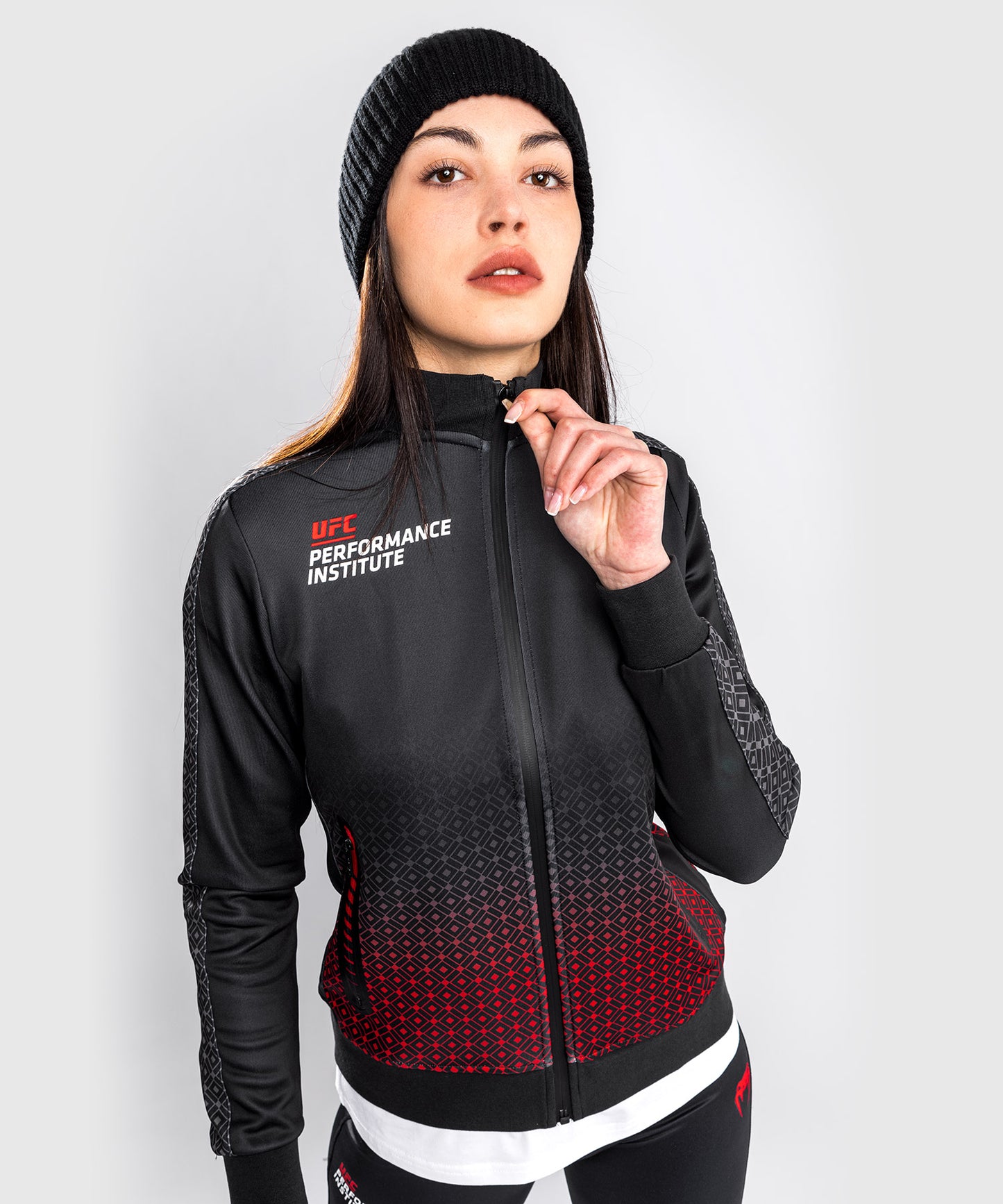 Venum Performance Institute UFC Jacke - Damen - Schwarz/Rot