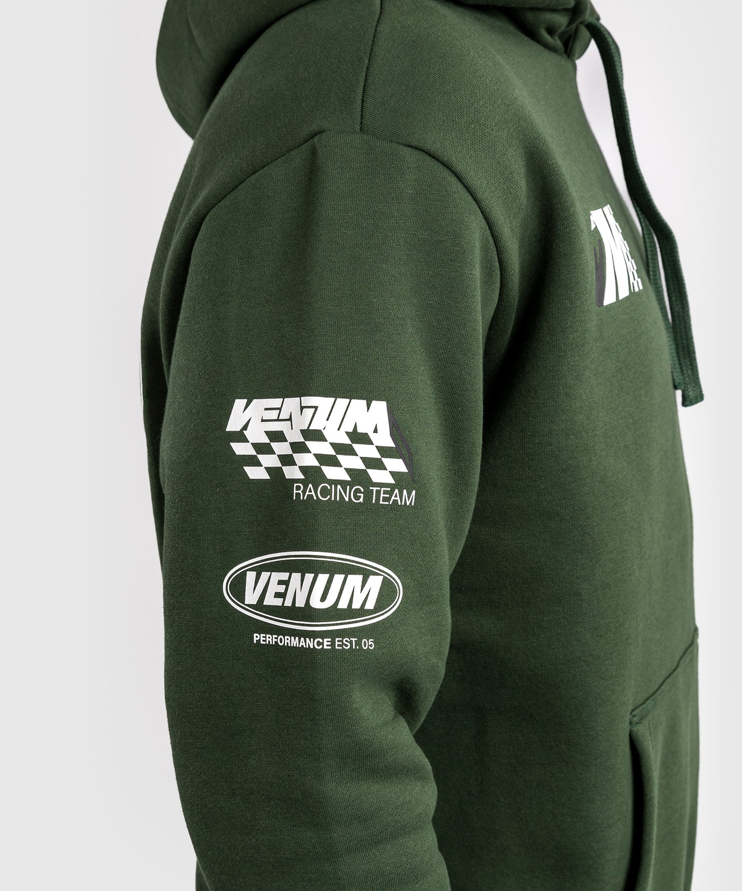 Venum Motorsport Hooded Sweatshirt - Deep Forest