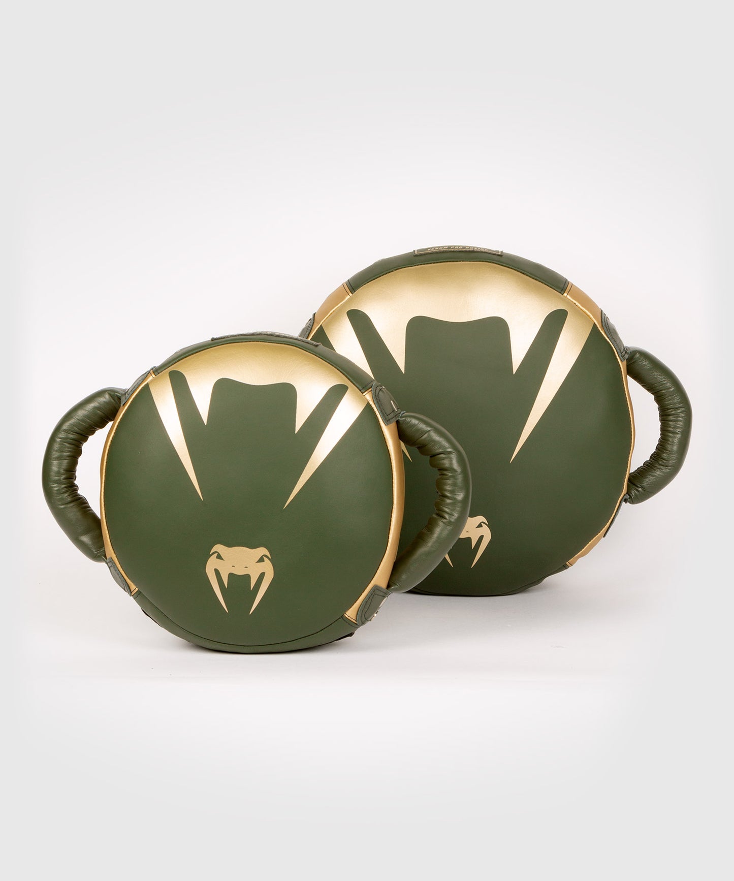 Venum Pro Boxing Mini Rundschild - Khaki/Gold