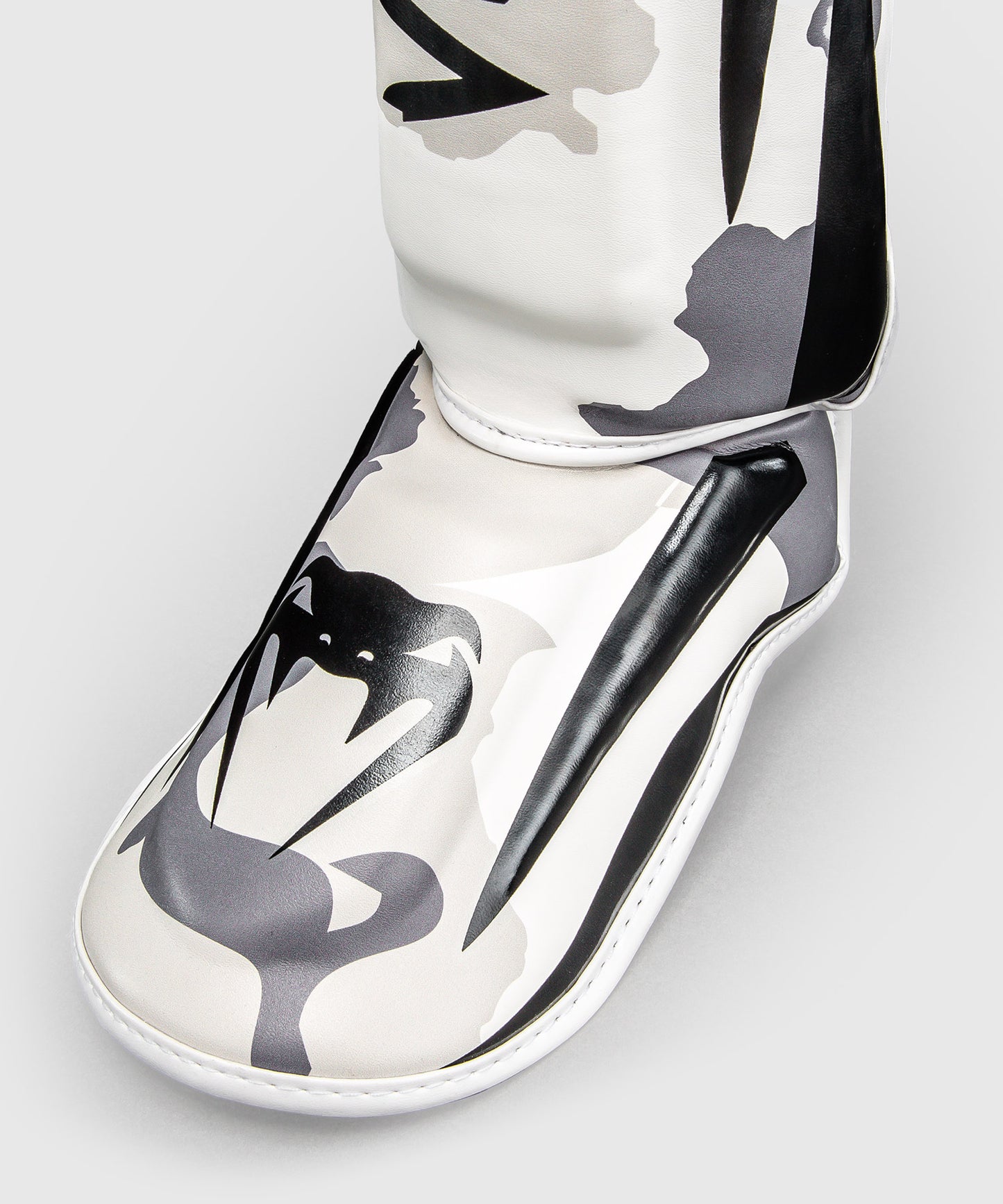 Venum Elite Espinilleras - Blanco/Gris Claro