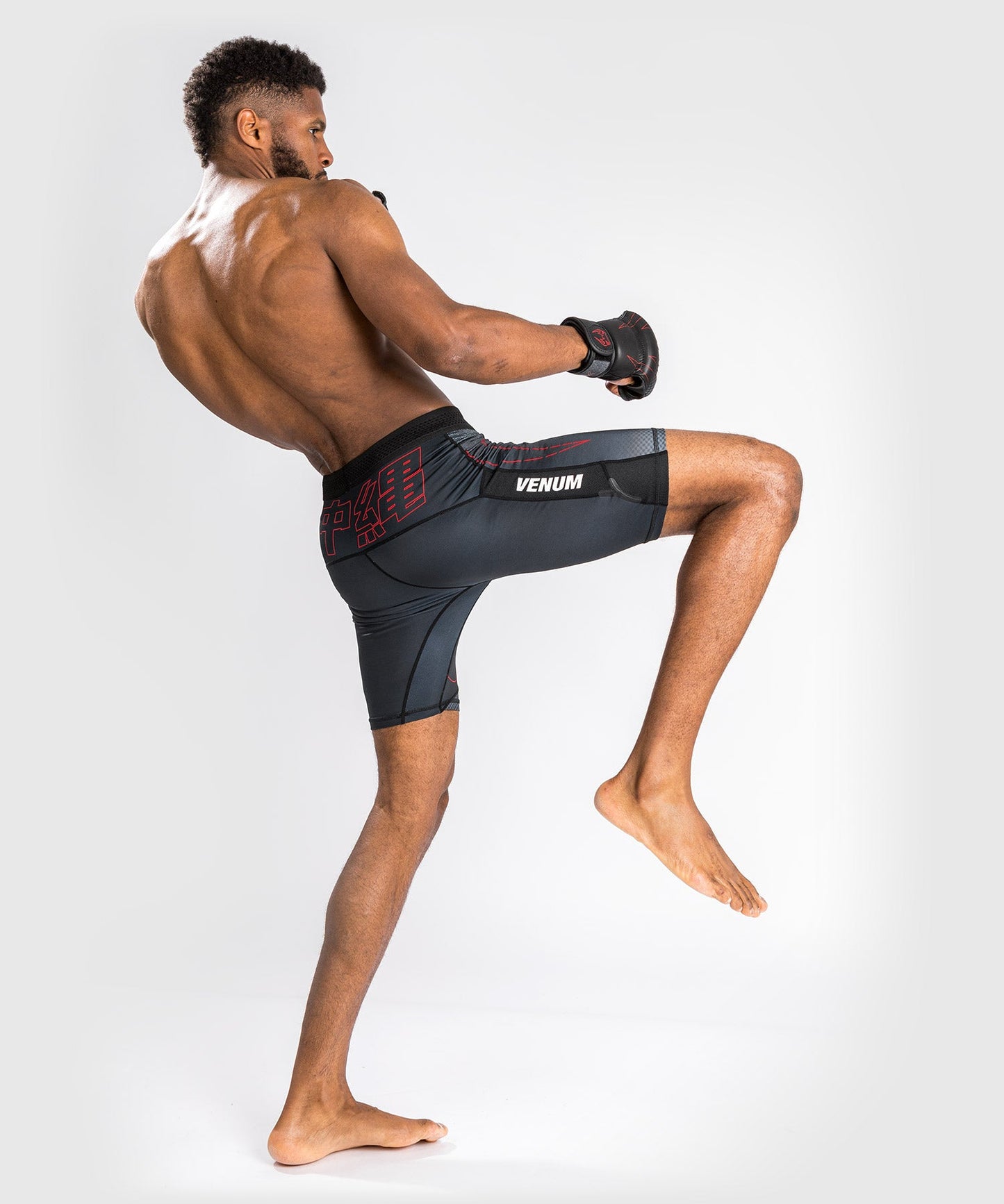 Venum Okinawa 3.0 Compression Short - Black/Red