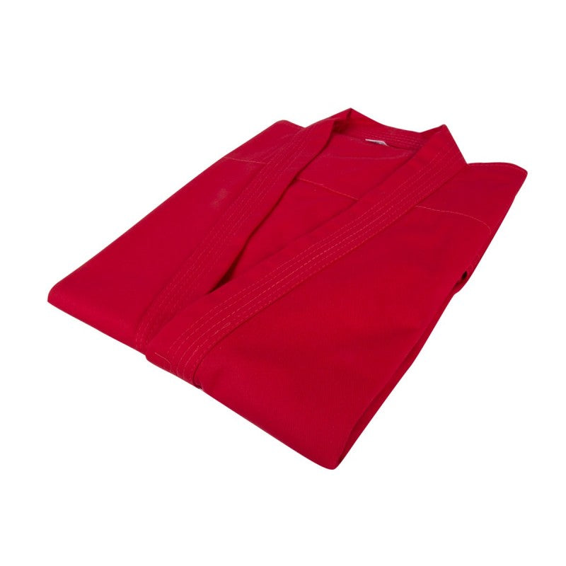 Fuji Mae Selbstverteidigungs-Kimono - Rote Jacke / Schwarze Hose