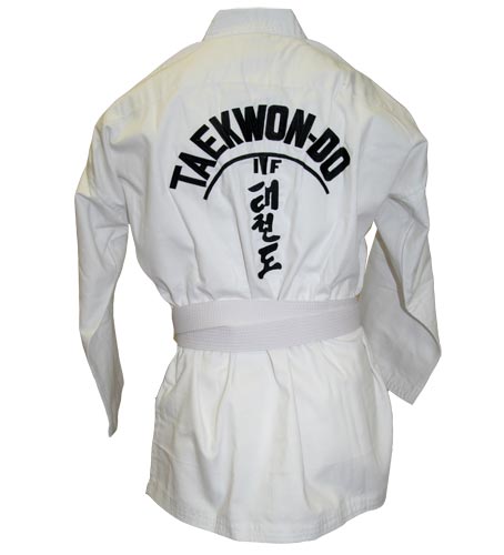 Dobok FUJIMAE ITF Master, toile cotelée.