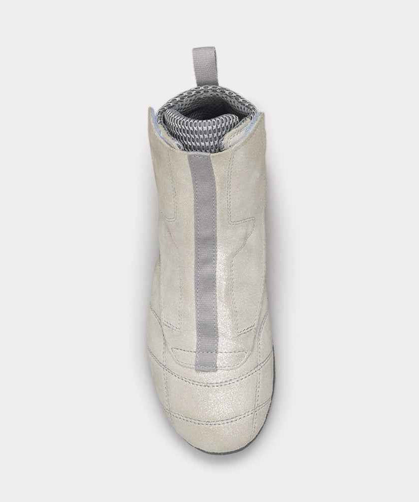 Rivat F1 Devon Französische Boxen Schuhe - Weiß/Grau