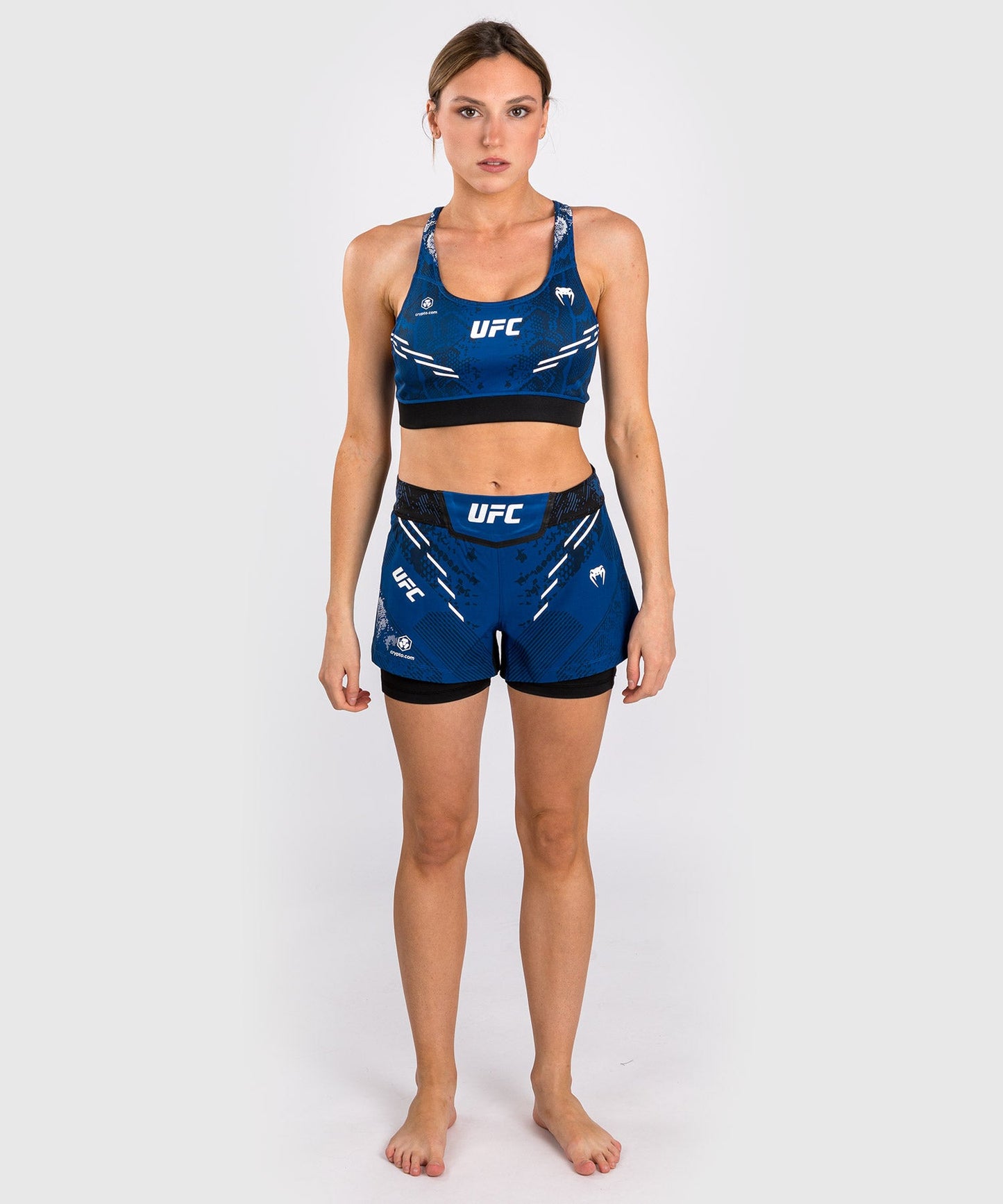 Brassière de sport pour Femmes UFC Adrenaline by Venum Authentic Fight Night - Bleu