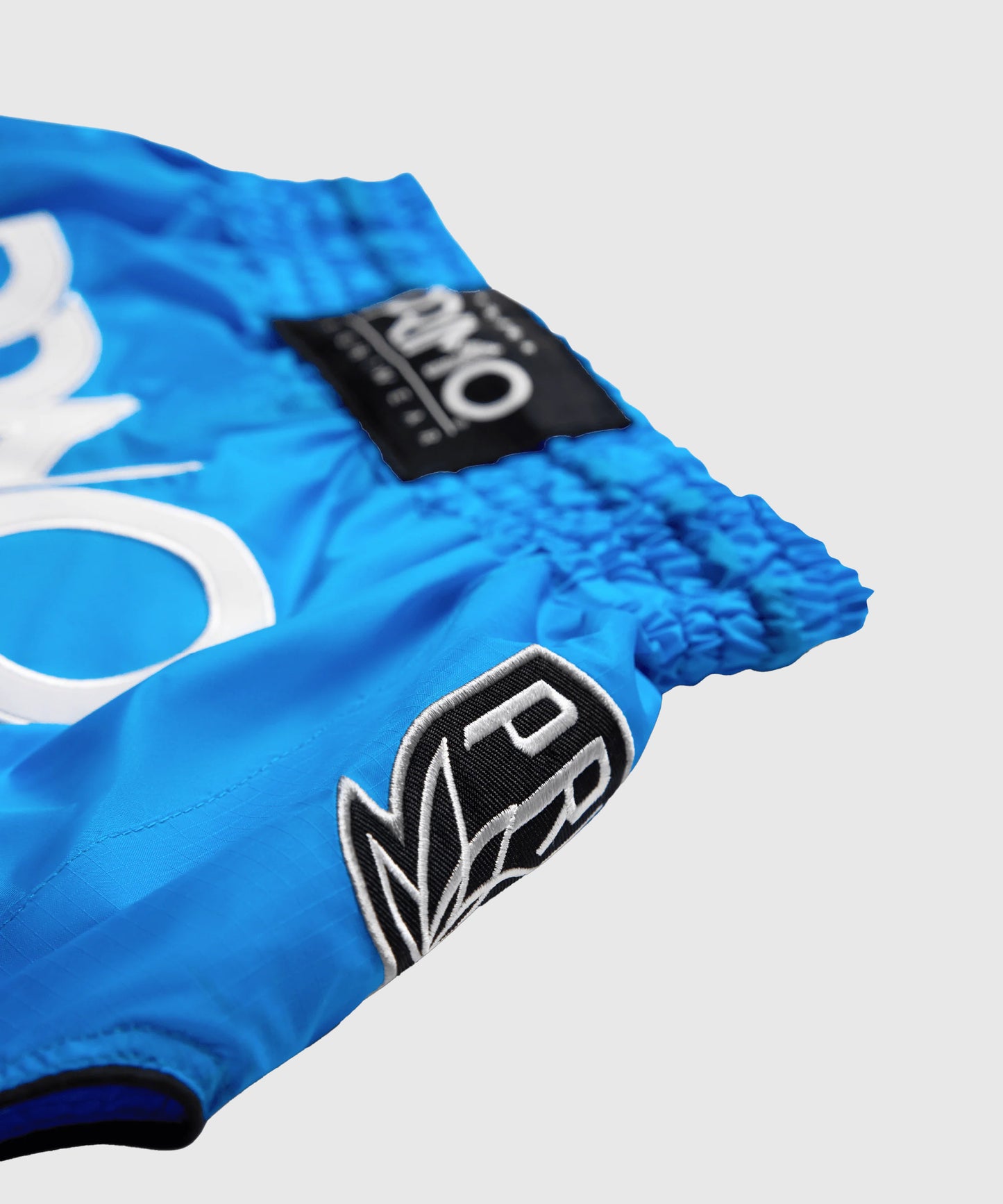 Short De Muay Thai Primo Super Nylon Series - Bleu
