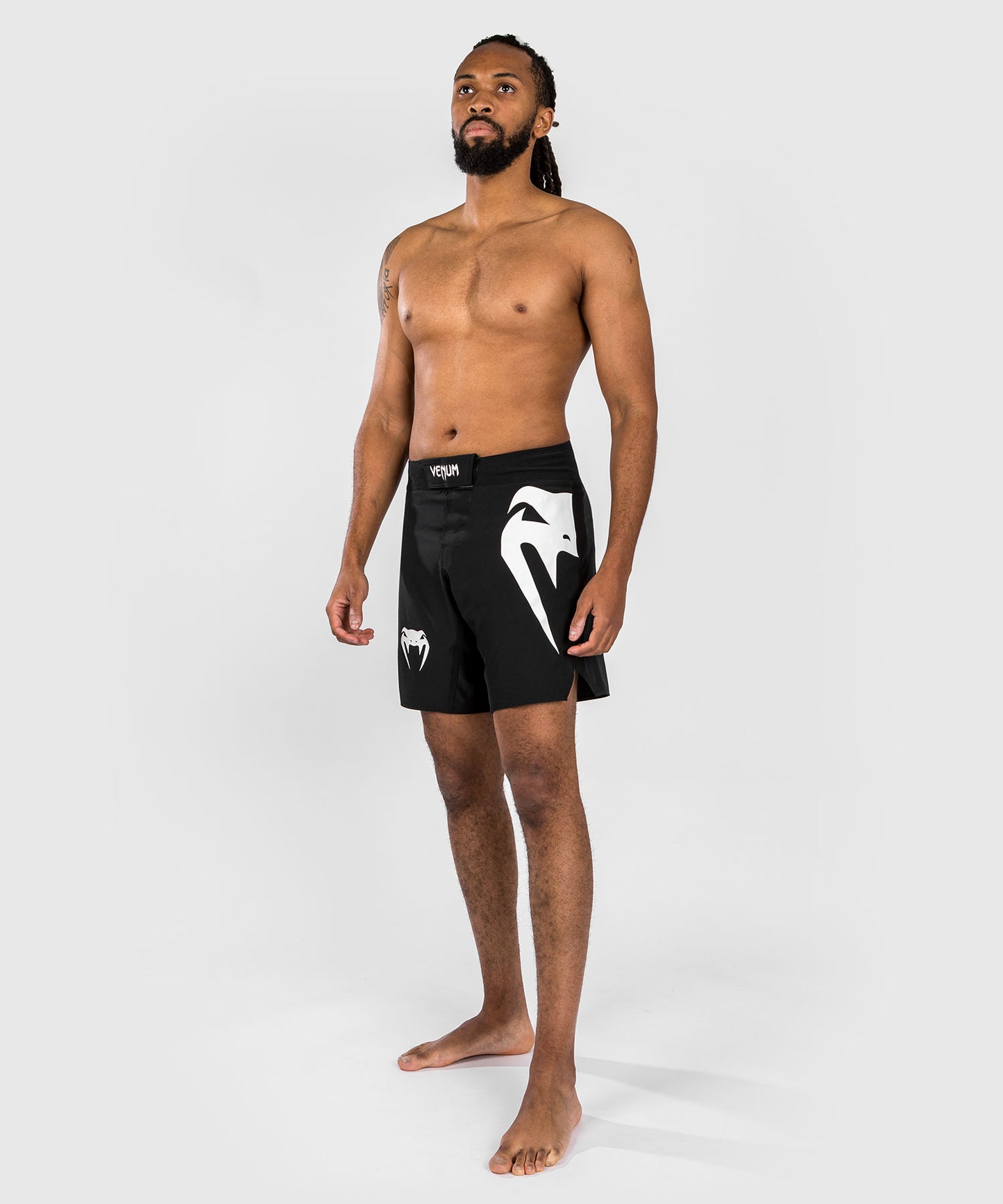 Venum Light 5.0 Short de combat - Noir/Blanc