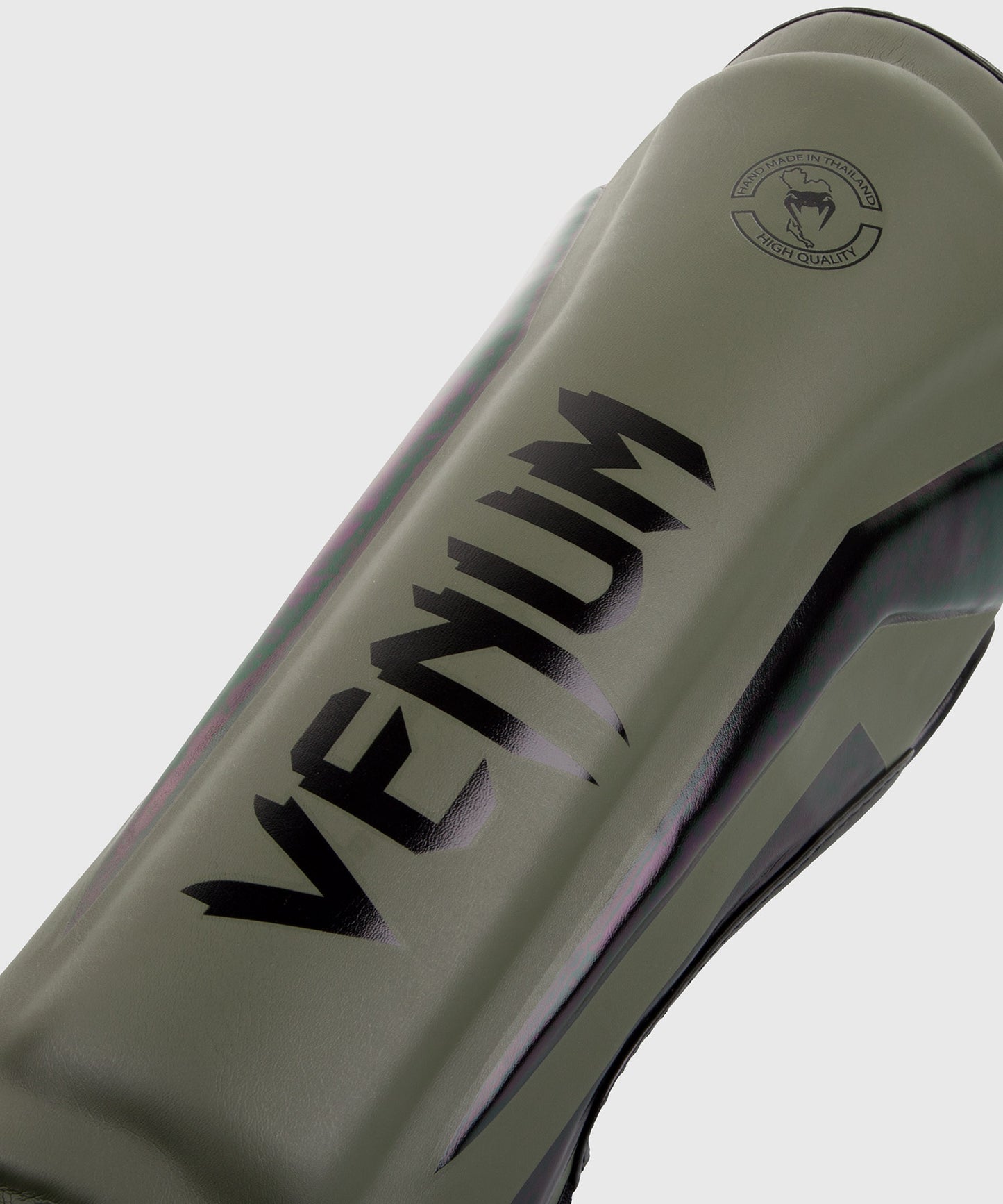 Protège-tibias Venum Elite - Kaki/Noir