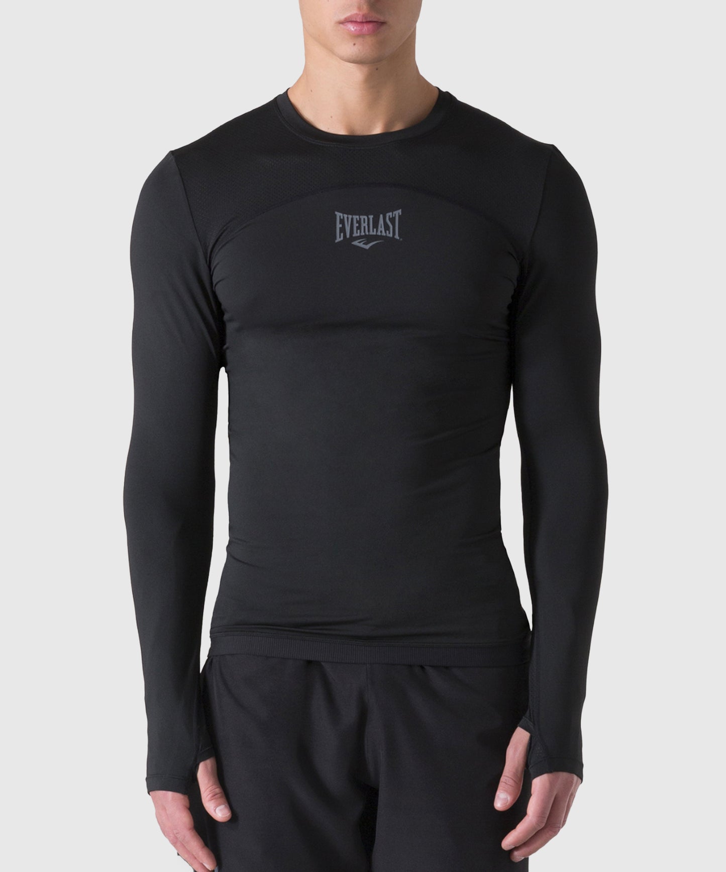 Everlast Compression Long Sleeve T-Shirt – Nero