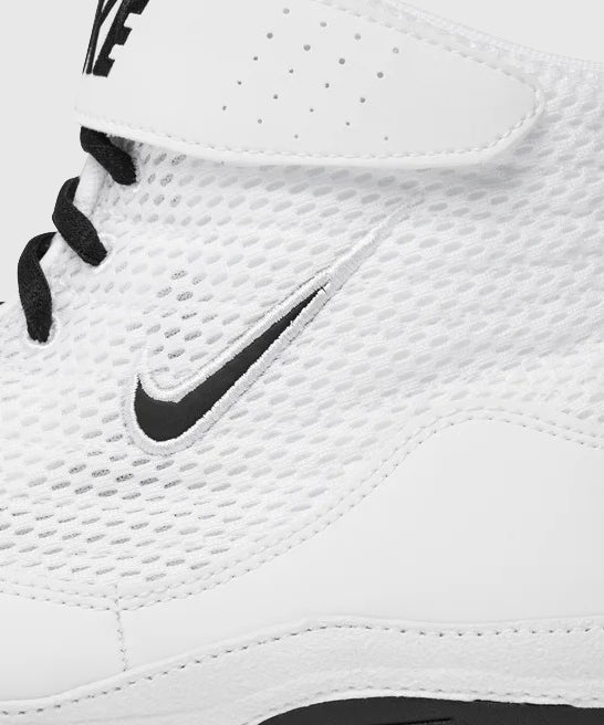 Nike Inflict Wrestling Schuhe – Weiß/Schwarz – Dragon Bleu