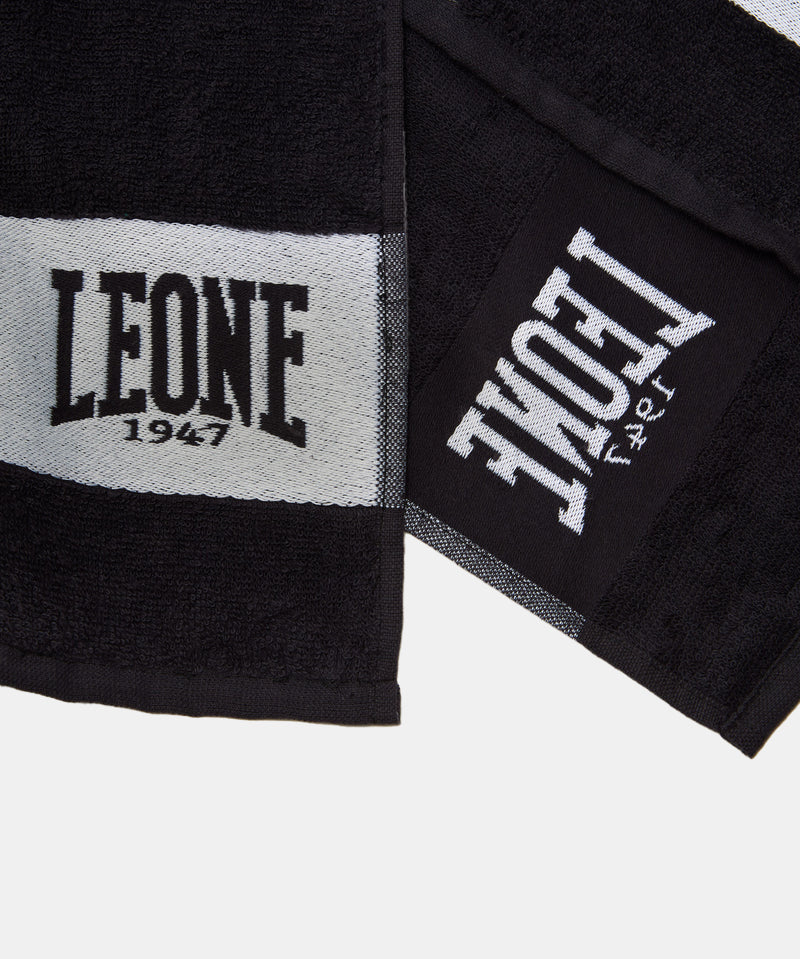 Leone 1947 Toalla de Entrenamiento - Negro