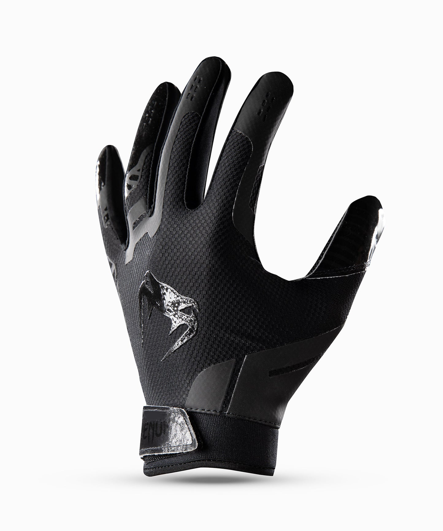 Venum Elite Fußballhandschuhe – Schwarz/Schwarz