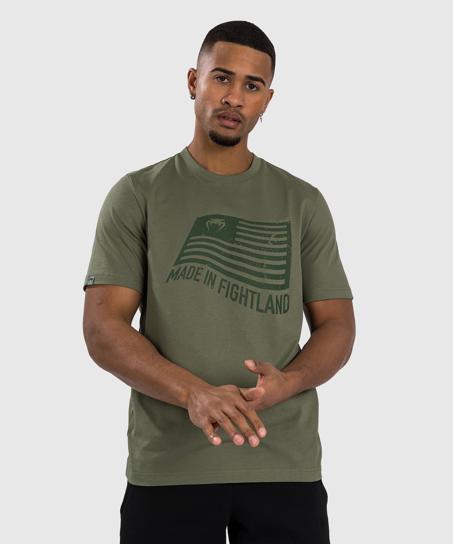 T-Shirt Venum Made in Fightland - Khaki