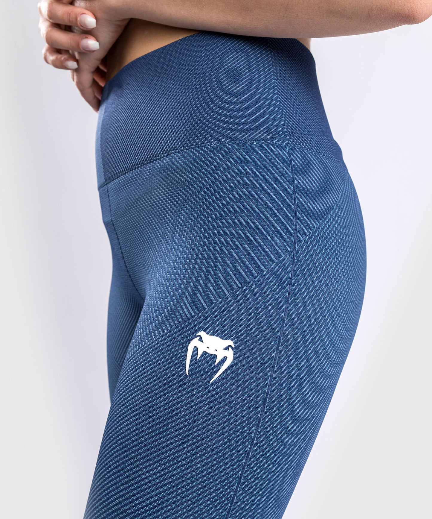 Leggings Venum Sparring Seamless 7/8 - Bleu Canard