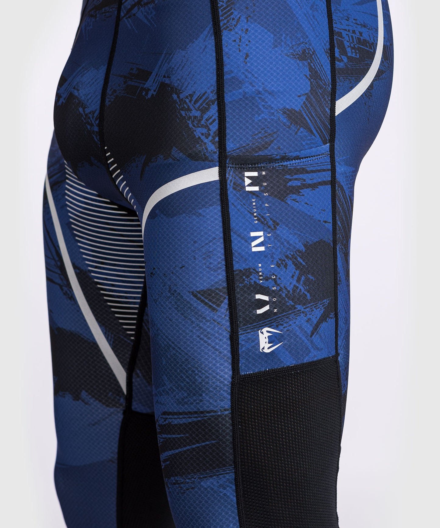 Venum Electron 3.0 Kompressionshose - Marineblau