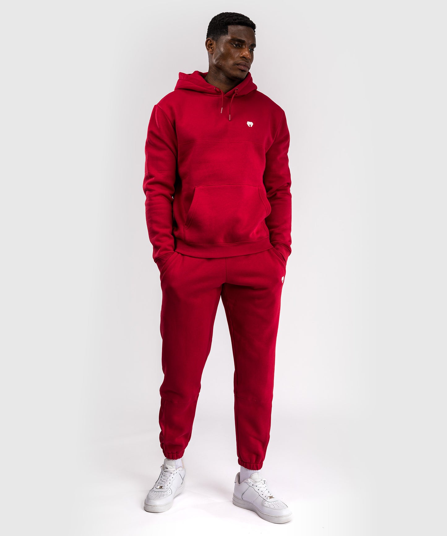 Venum Silent Power Hoodie - Kirschrot
