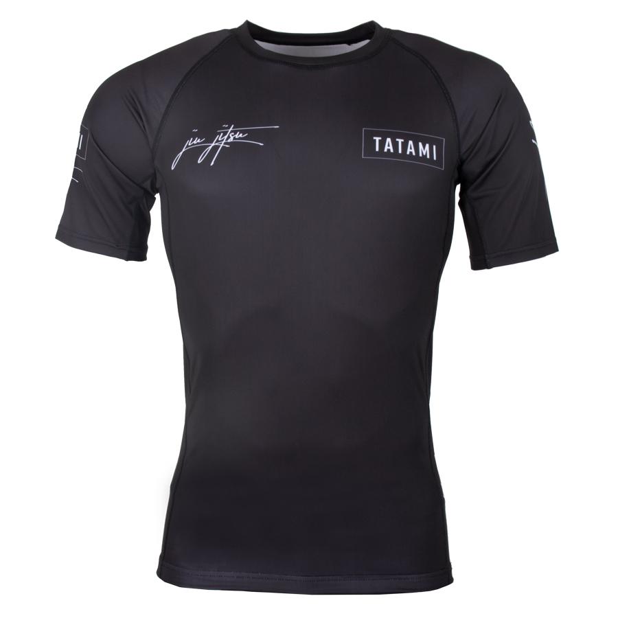 Rashguard Tatami Fightwear Signature - Manches Courtes - Noir