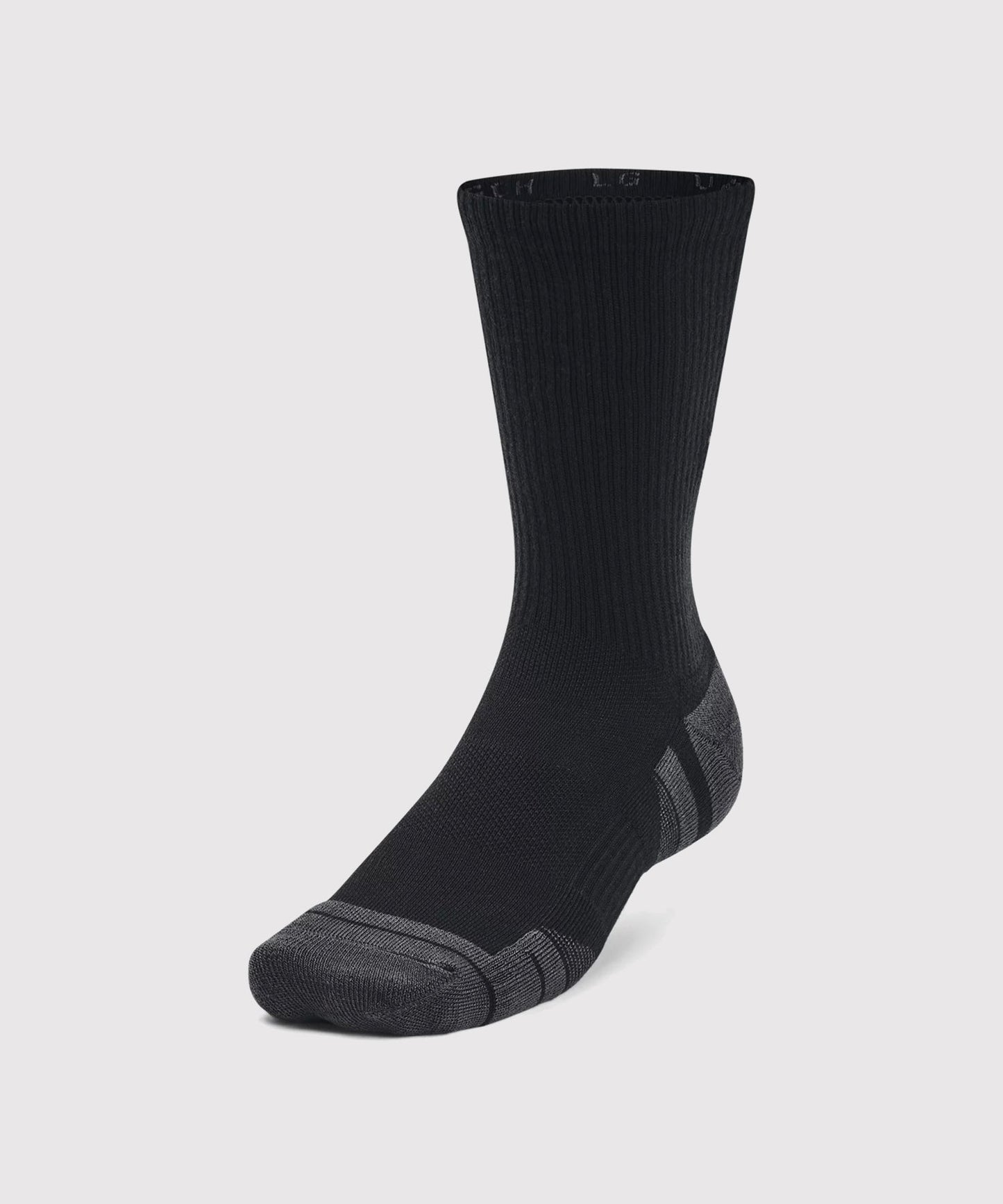 Under Armour Ua Performance Tech 3-Pack High Socks - Black/Grey
