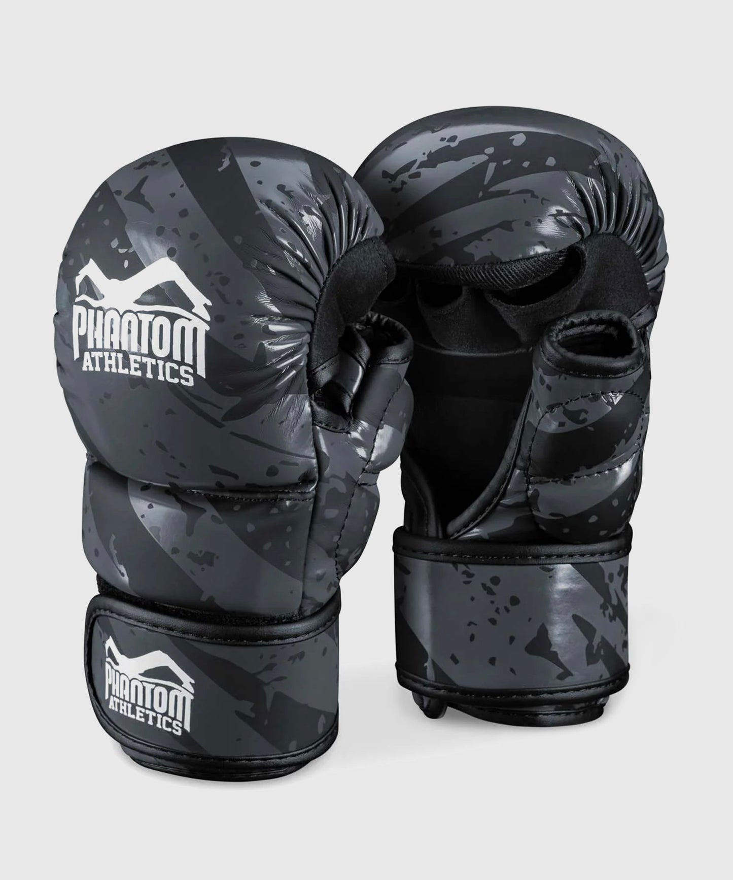 Phantom Athletics Evo Camo Tiger MMA Sparring Gloves - Grey