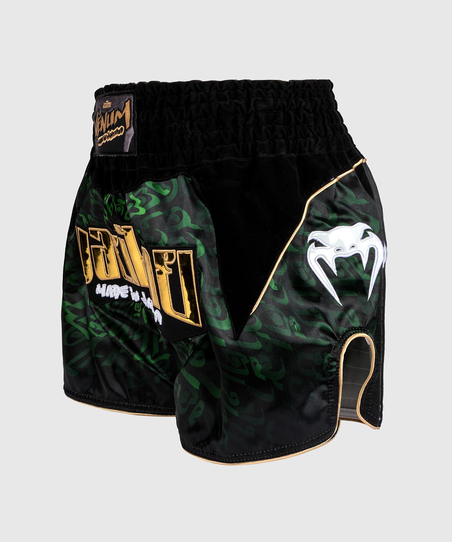 Short de Muay Thai Venum Attack - Noir/Vert
