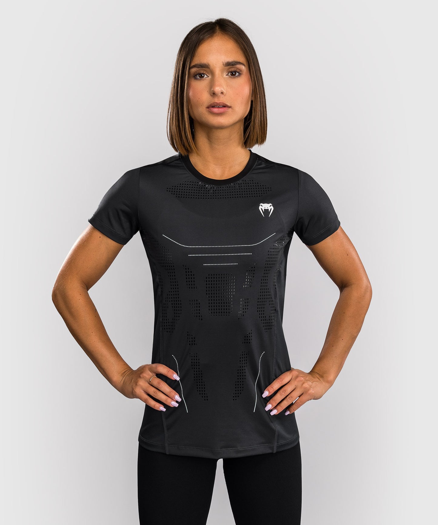 Venum 3.0 Women's Dry-Tech T-Shirt - Storm Grey