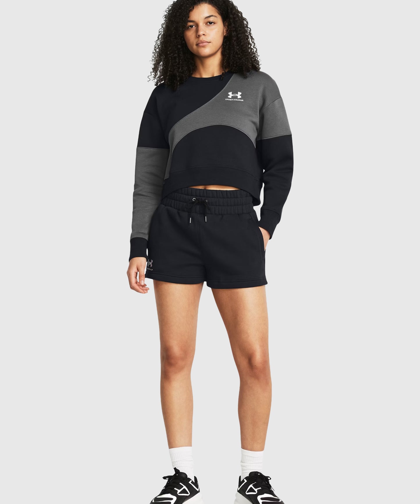 Short Under Armour Ua Icon Fleece Pour Femme - Noir
