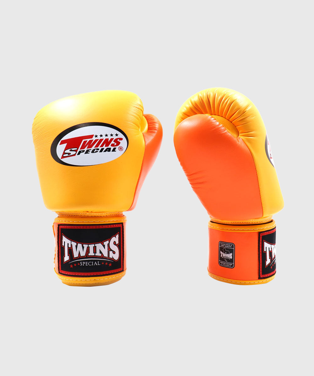 Gants De Boxe Twins Bgvl3 - Jaune/Orange