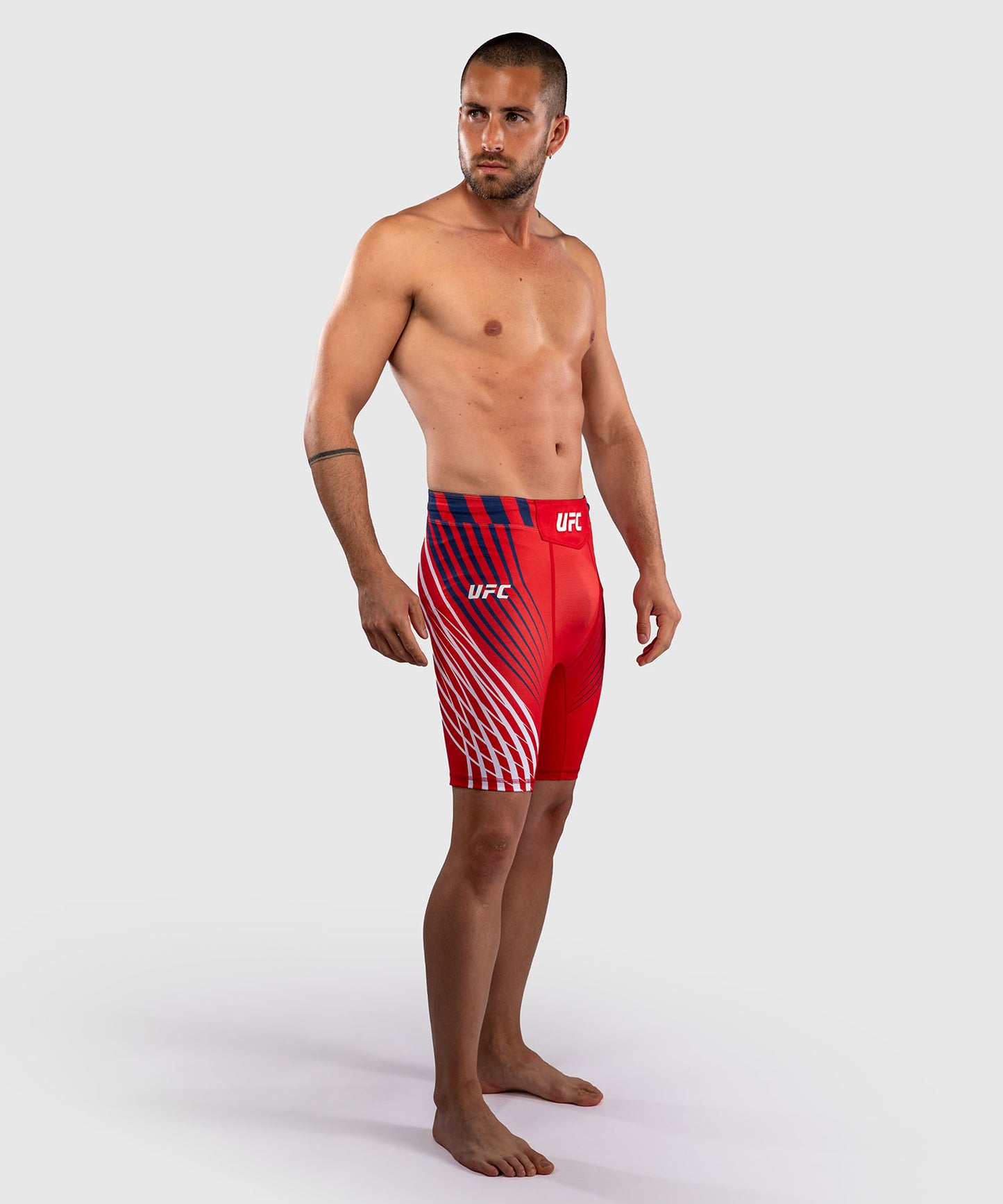 Official UFC Freedom 250 by Venum Authentic Fight Night Vale Tudo Shorts für Herren - Rot