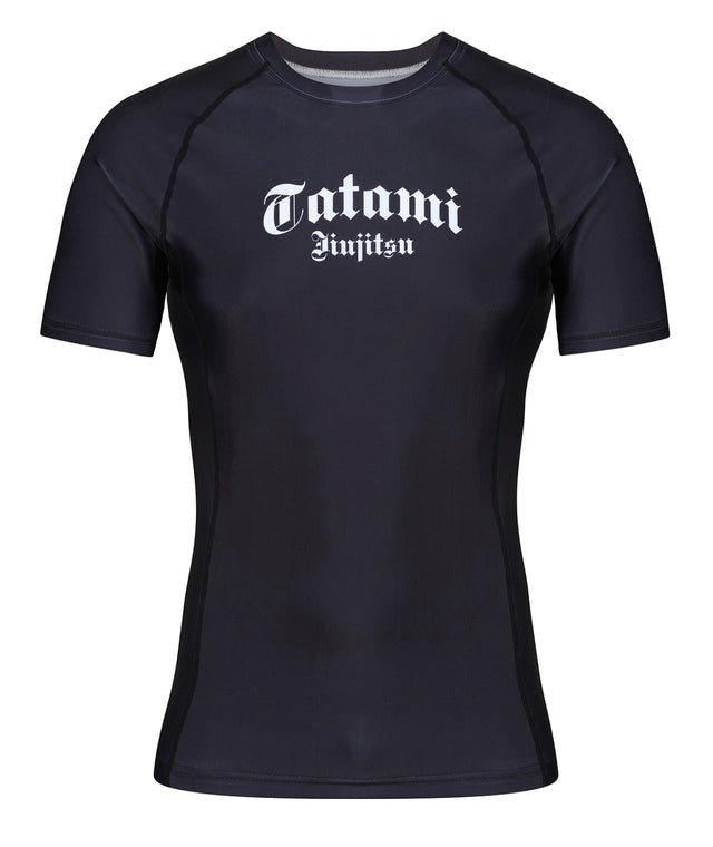 Kompressions-T-Shirt Tatami Fightwear Gothic Kurzarm - Schwarz