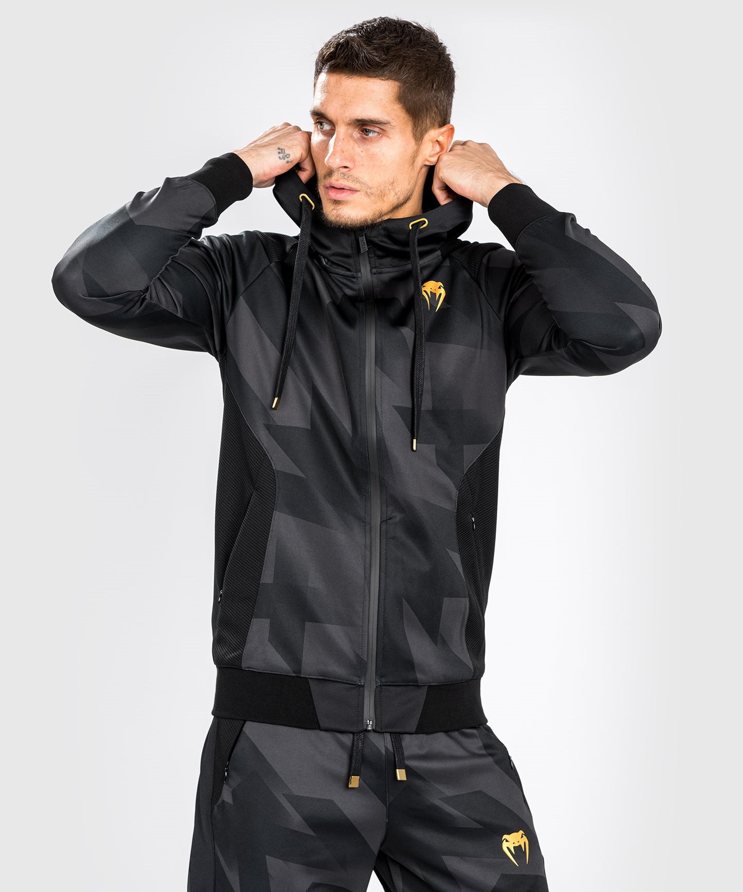 Sweatshirt à Capuche Venum Razor - Noir/Or
