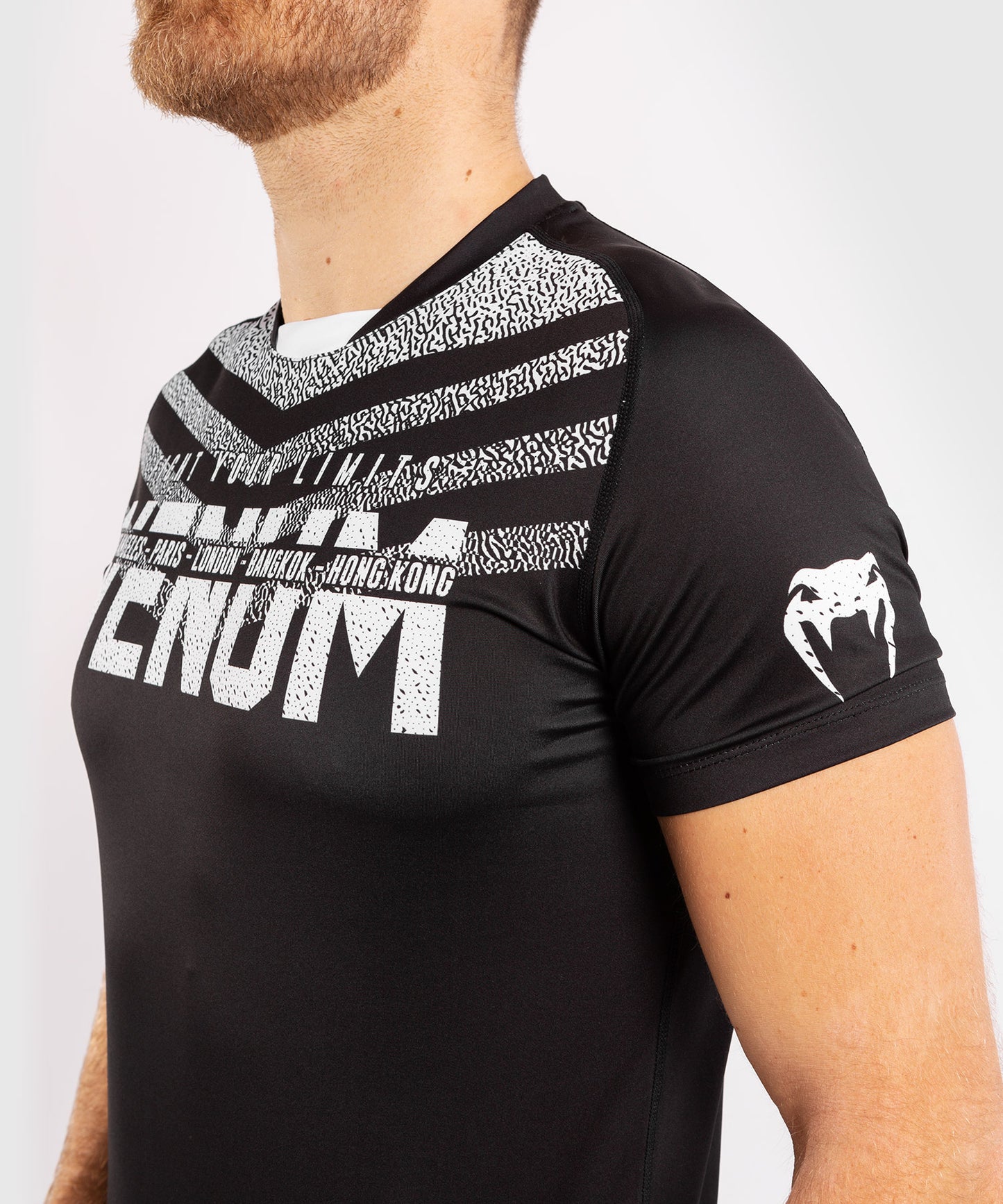 Dry Tech Venum Signature T-shirt - Black/White
