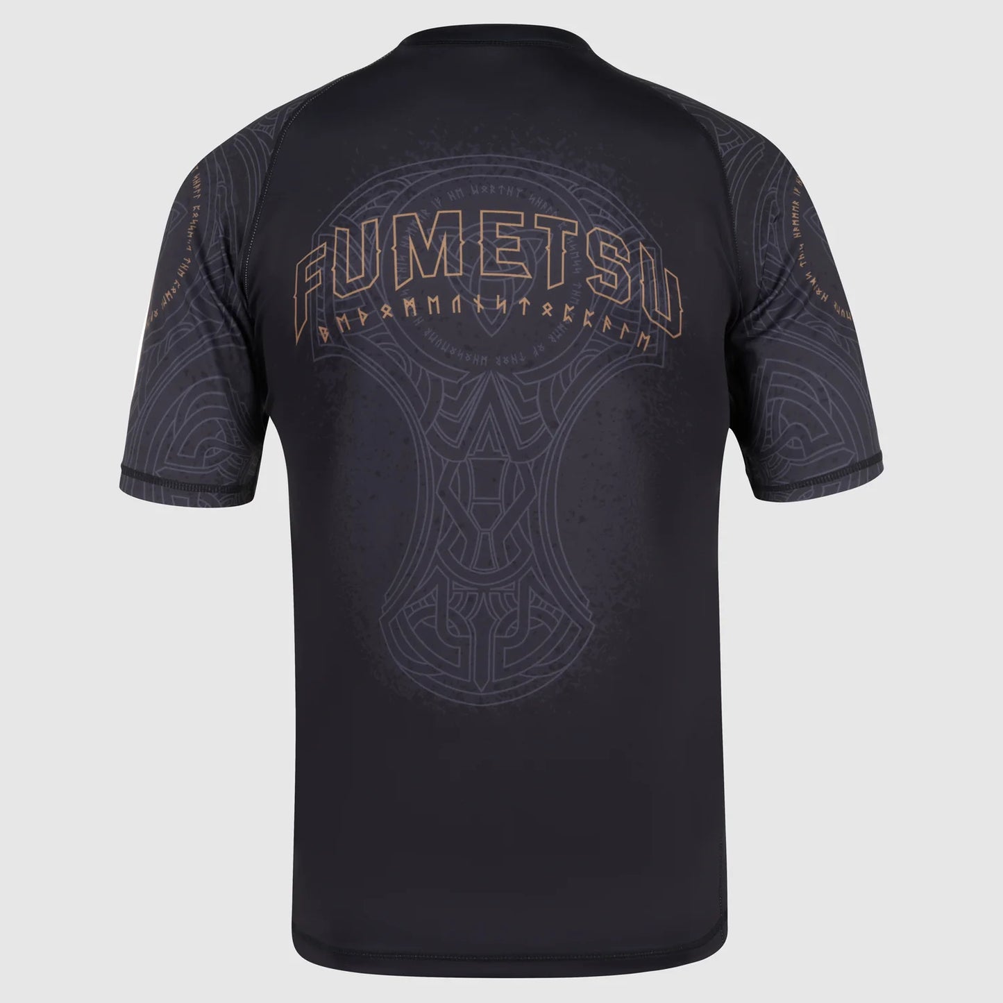 Fumetsu Mjolnir Kurzarm-Rashguard - Schwarz/Bronze