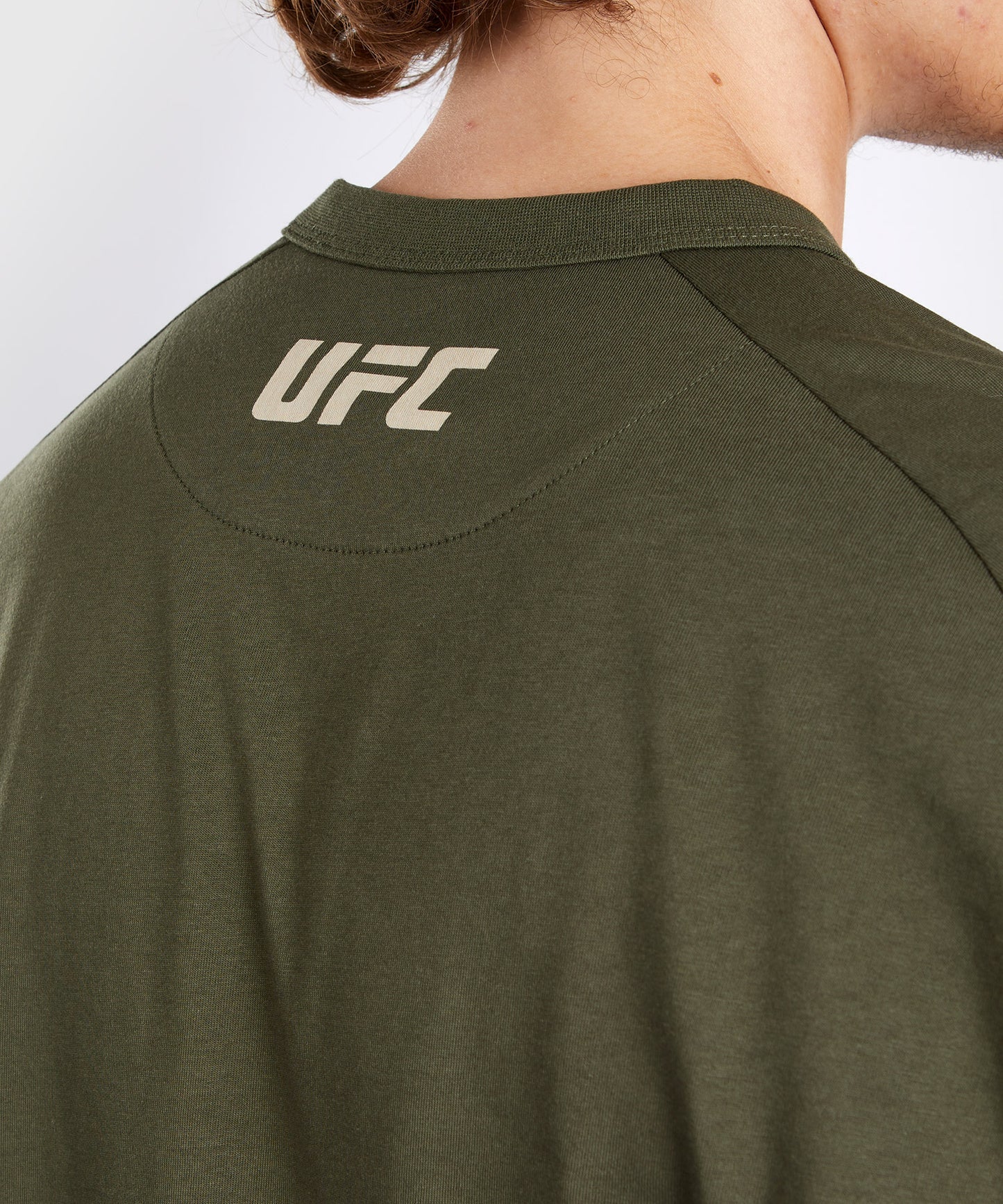 T-shirt à manches longues pour Hommes UFC Adrenaline by Venum Fight Week - Khaki