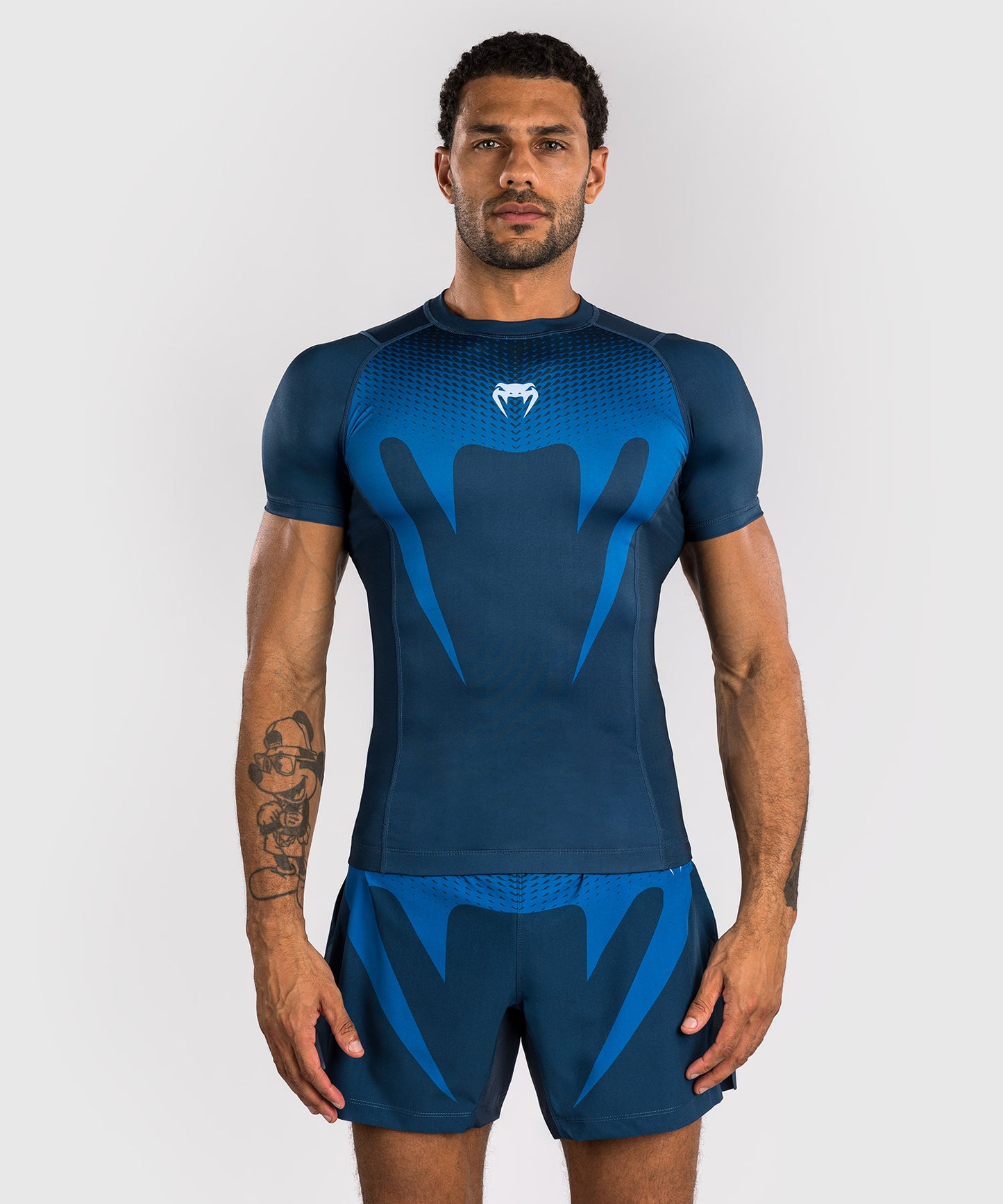 Venum No Gi Rashguards - Indigo