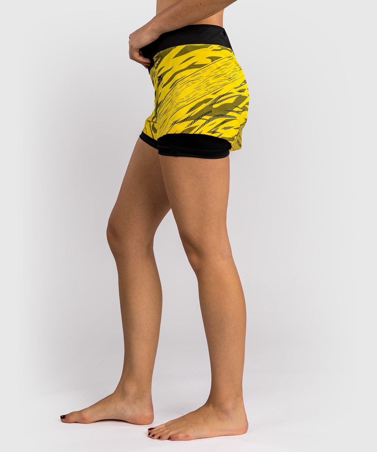 Women's UFC Fusion by Venum Authentic Fight Night Shorts - Yellow