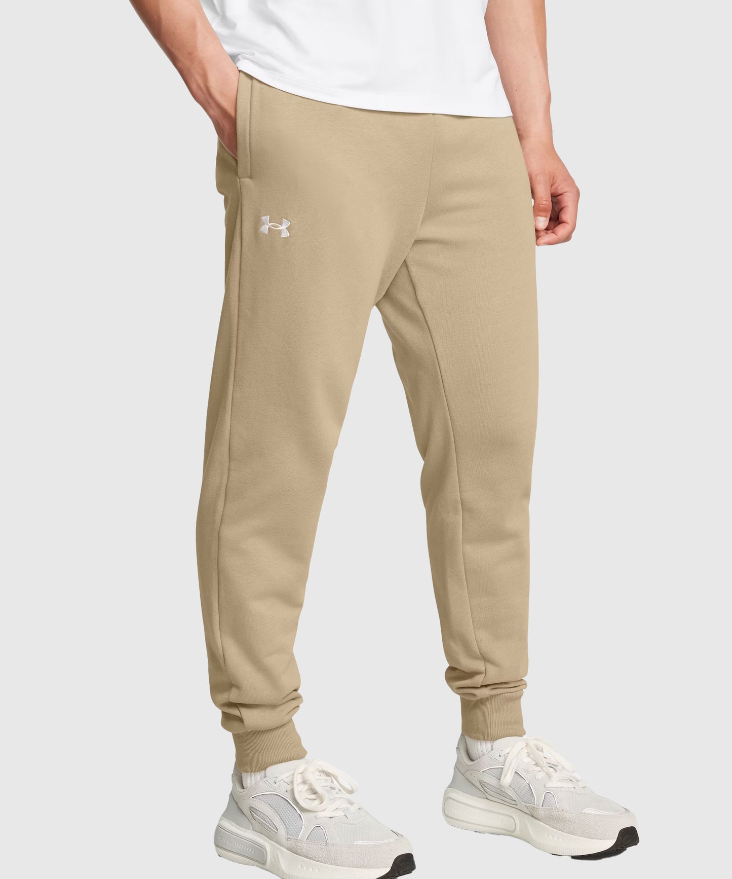 Pantalon De Jogging Under Armour Ua Rival - Beige