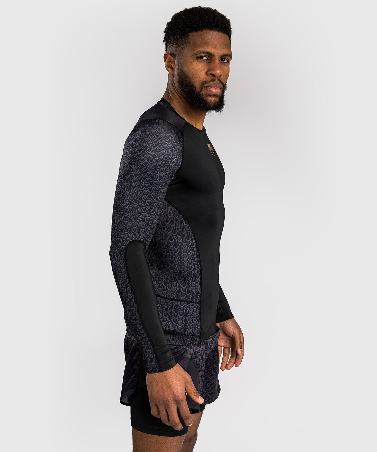 Venum x Assassin's Creed Shadows Long Sleeve Rashguards - Black