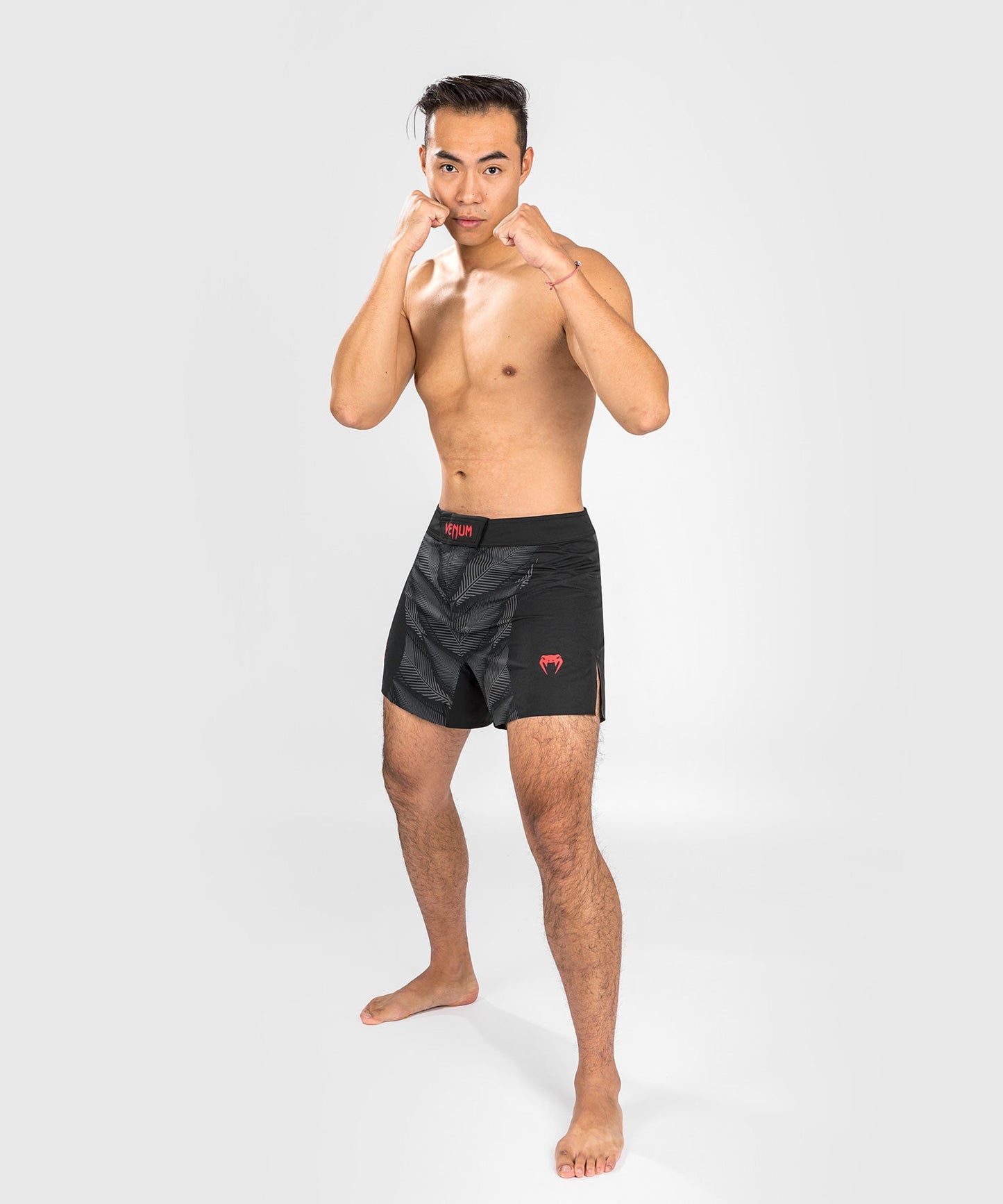 Short de MMA Venum Phantom - Noir/Rouge