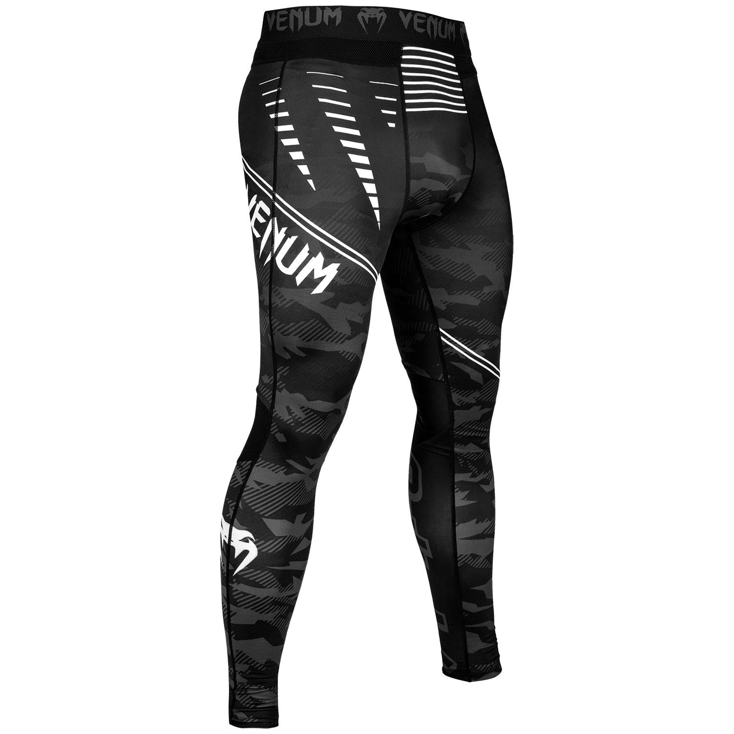 Venum Okinawa 2.0 Compression Pants - Black/White
