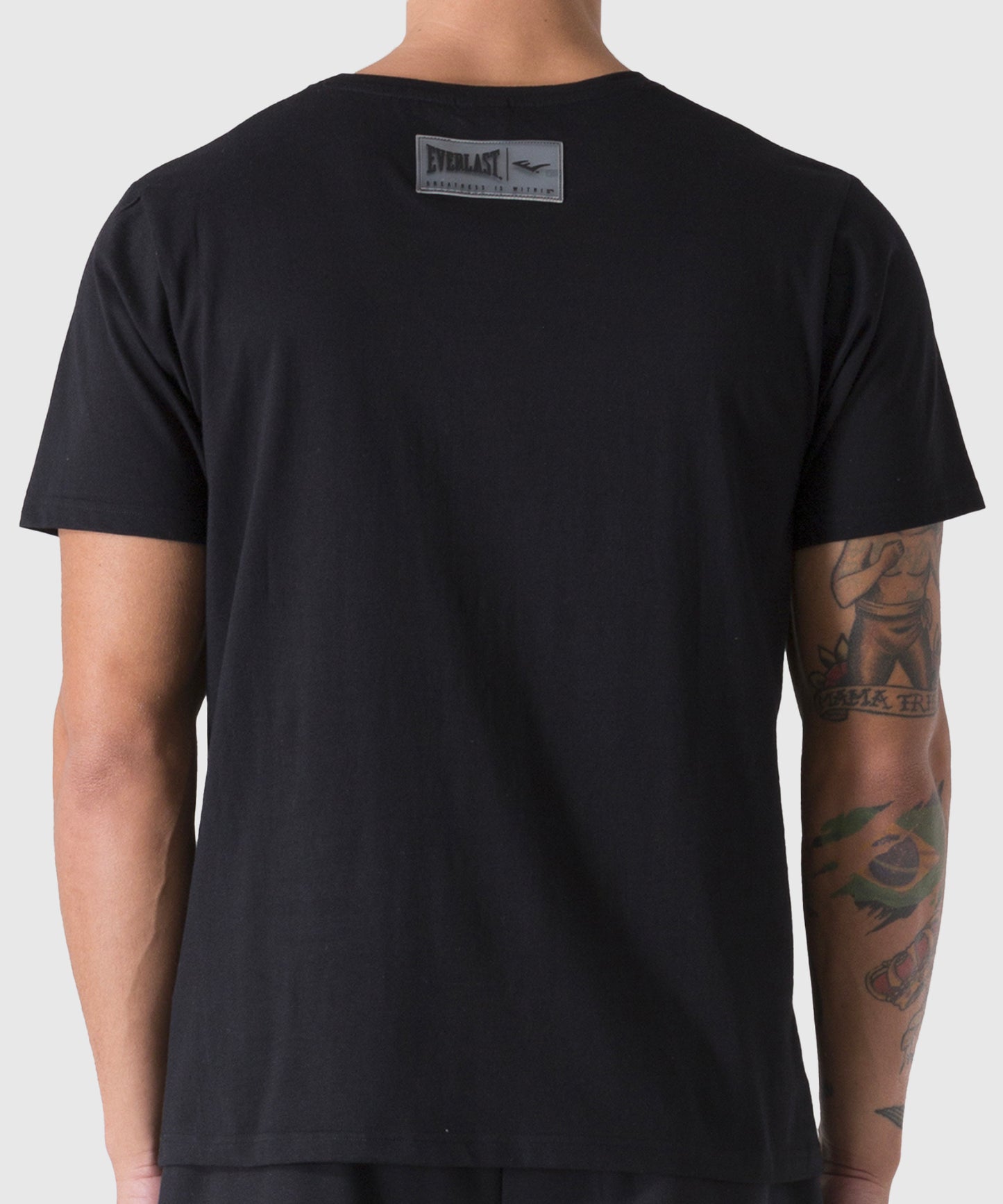 Everlast Fitted Oro Print Camiseta - Negro/Oro