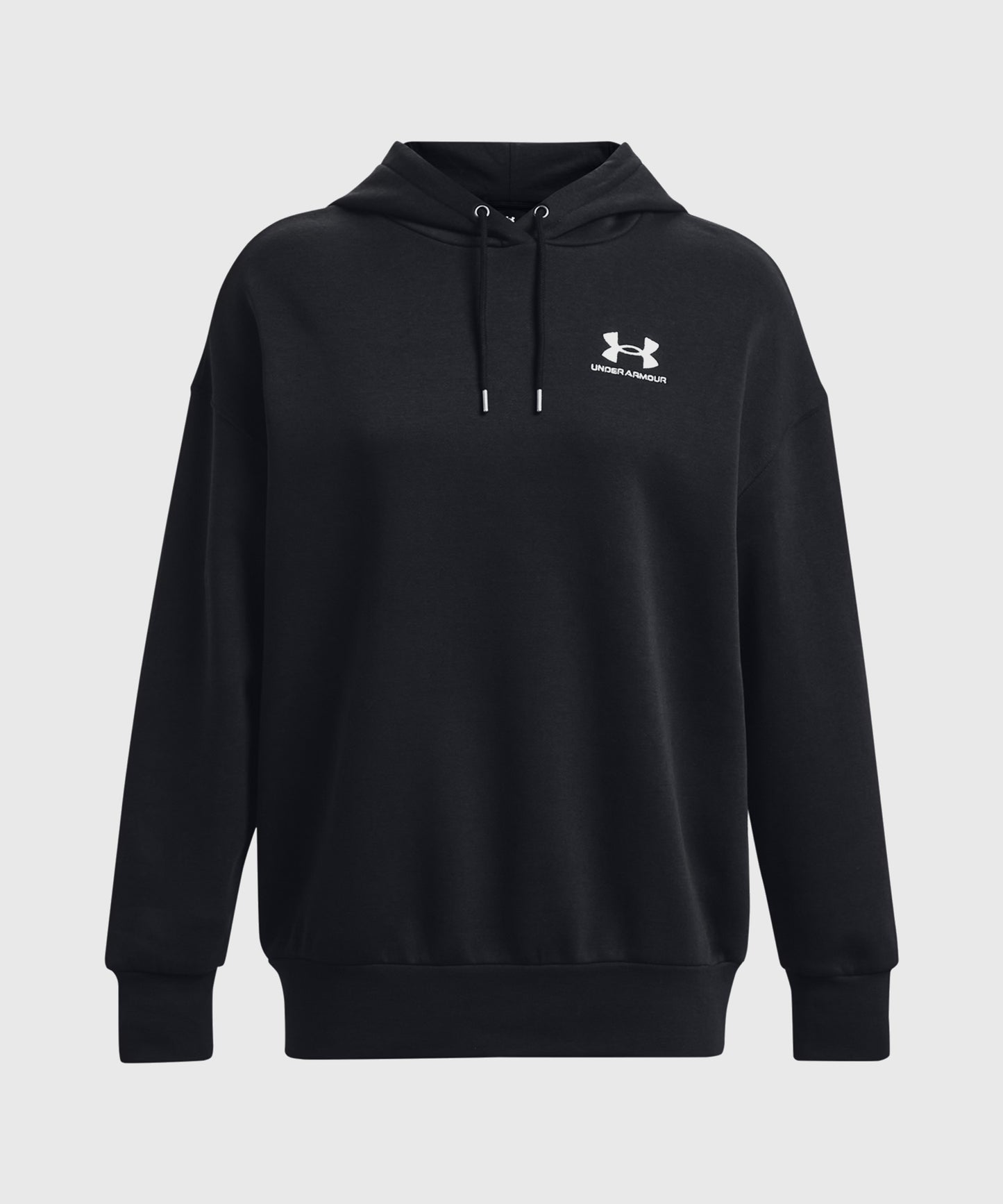 Under Armour Oversize Ua Icon Fleece Hoodie For Women - Black