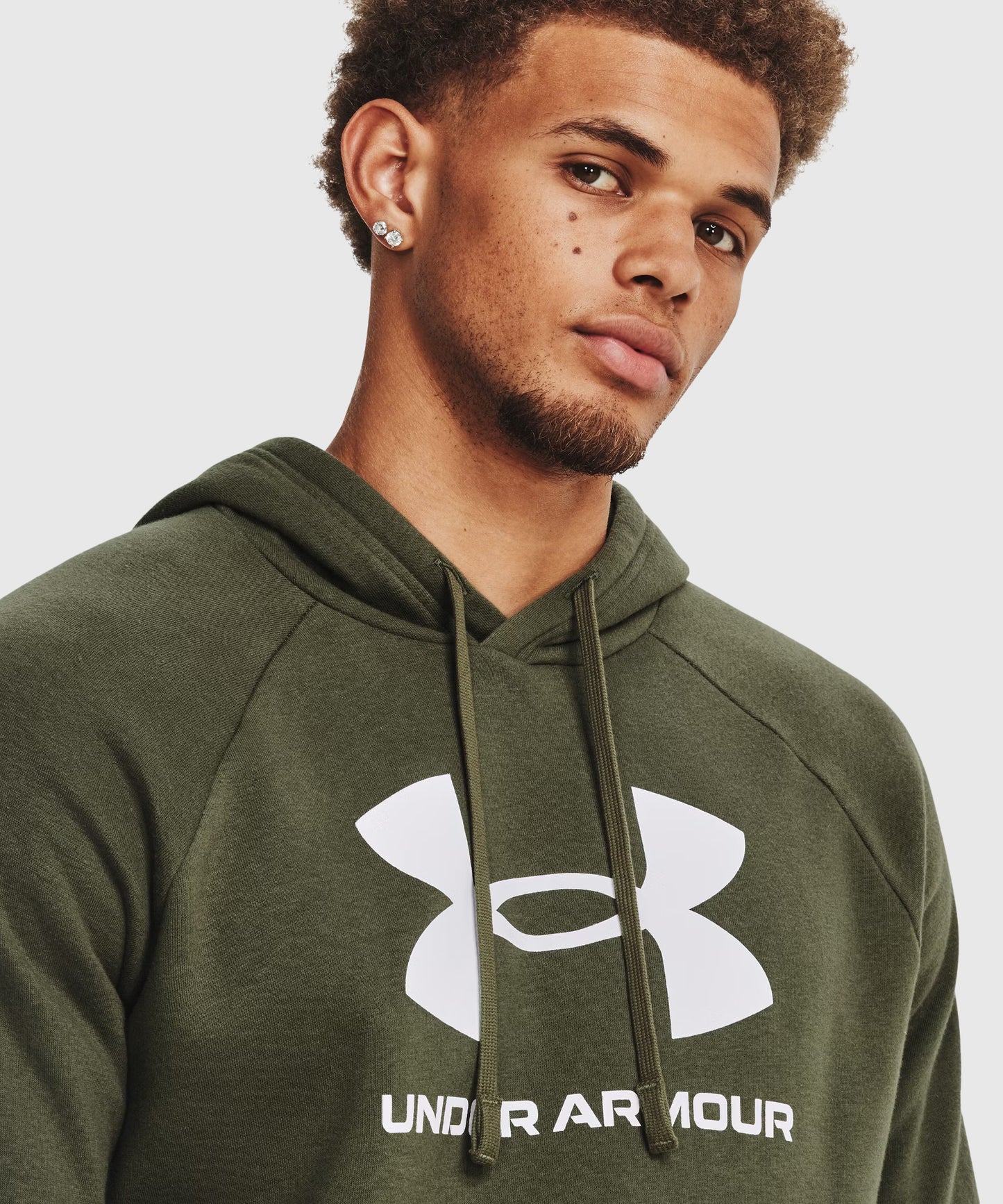 Under Armour Ua Rival Fleece Hoodie - Khaki