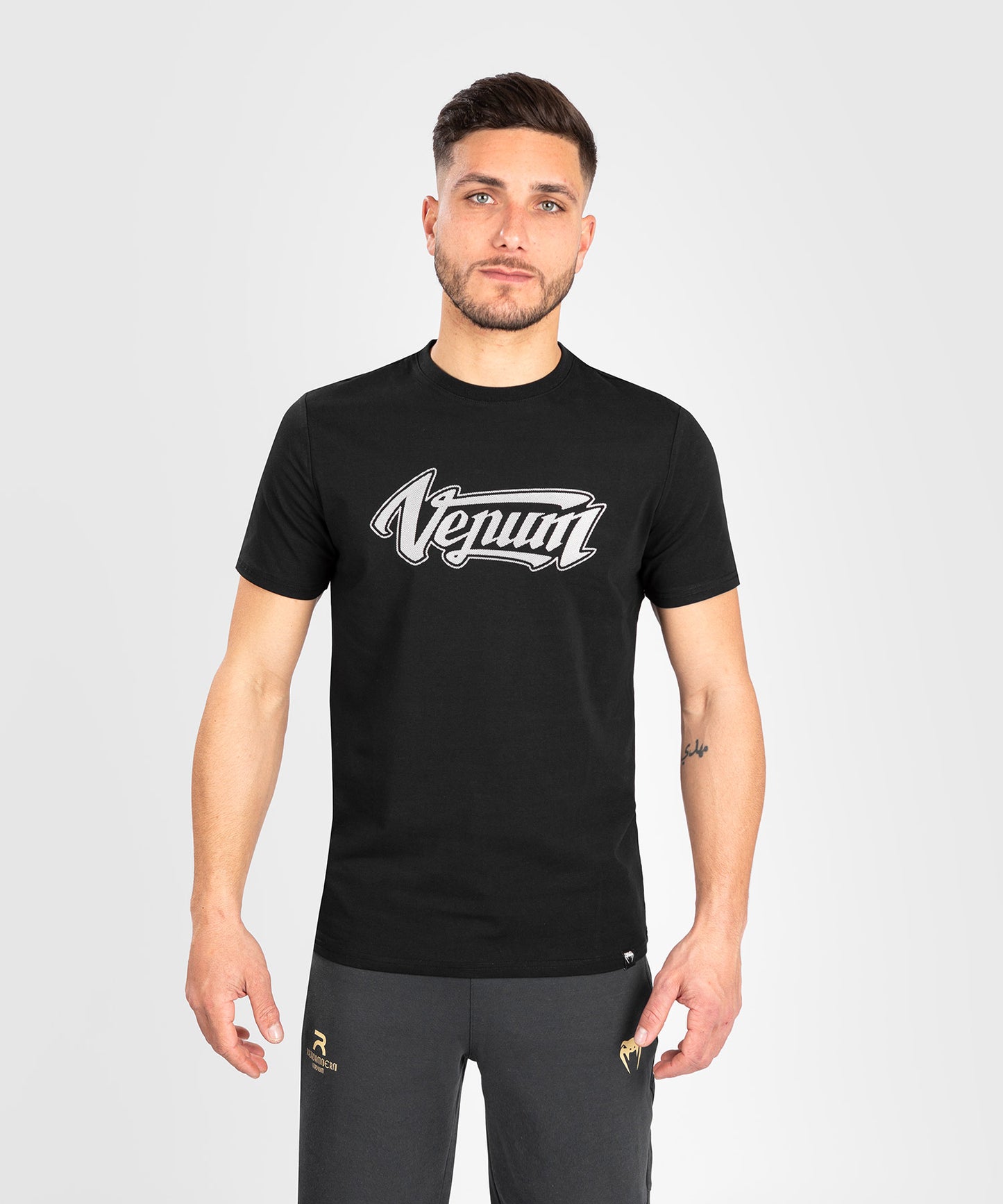 Venum Absolute 2.0 Adjusted Fit T-shirt - Black/Silver