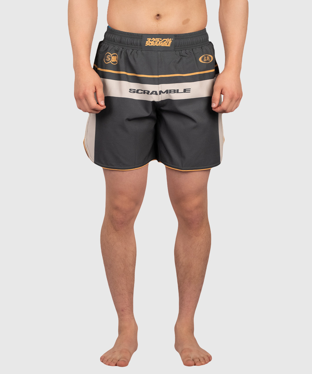 Scramble Duotone Fight Shorts - Taupe/Sand
